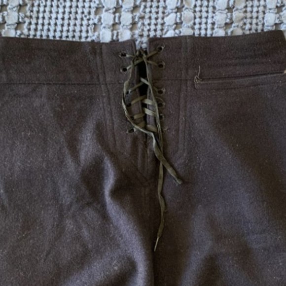 Vintage NAVY WWII wool two piece uniform MCB 10 13 button pants - Picture 7 of 8